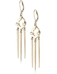 Sam Edelman Pronged Triple Spike Drop Earrings