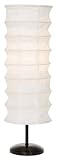Bamboo Paper Shade Tube Table Lamp