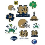 NCAA Notre Dame Fighting Irish Team Logo Assortment Fathead Jr. Wall Decal