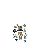 Notre Dame Fighting Irish Team Logo Assortment Fathead Jr. Wall Decal