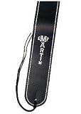 Martin 18AMQ-BK Marquis Leather Guitar Strap - Black