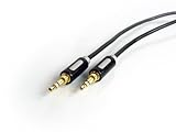 InCarCables Car + Home Stereo AUX-IN Cable 3.5mm for iPod, iPhone, smartphone and mp3 players - With stepped slimline conn...