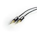 Auto + Heimstereo 3,5mm AUX-Kabel f�r iPod, iPhone, Smartphone und mp3 Player - durch den abgestuften, superflachen Anschlussstecker auch f�r Smartphone- und iPhone 4 H�llen geeignet (1,2m)
