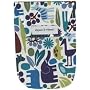 Diapees and Wipees Accessory Bag - Blue Zoo Animals