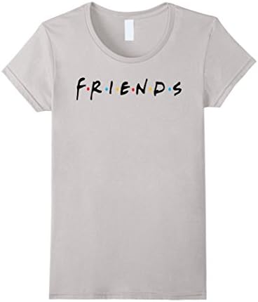 Women's Friend shirt Medium Silver