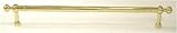18 CTC Door Pull - Polished Brass