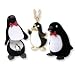 Penguin Pendant Necklace gold plated & European Crystal with shaped jewelry gift Box