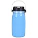 TOAO 5 in 1 Portable Solar Rechargeable Camping Lamp Waterproof Collapsible Silicone Storage Bottle with USB Power Bank
