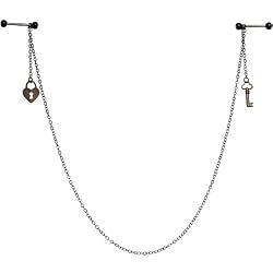 Slave to you Love Barbell Nipple Chain