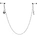 Slave to you Love Barbell Nipple Chain MADE WITH SWAROVSKI ELEMENTS