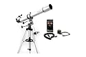 Celestron PowerSeeker 80EQ Refractor Telescope Package 21048-OP - 80 EQ Telescope 21048 with Motor Drive 93514