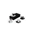 Zeller 26540 Espresso-Set, 8-tlg., "Coffee Style", Porzellan