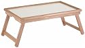 Breakfast Tray with Notched Handle