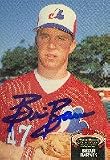 Brian Barnes, Montreal Expos Autographed Card