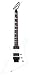 Jackson USA KE2 Kelly Electric Guitar with Case - Snow White