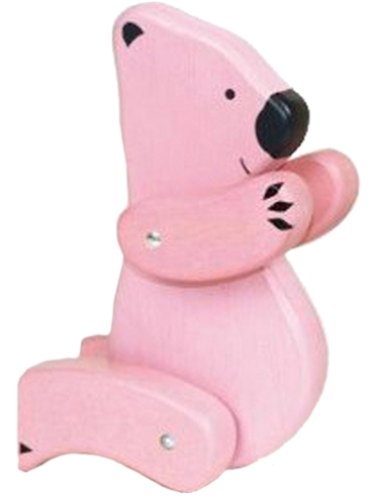Childrens Toyshop   : Pintoy Baby Bear (Pink)