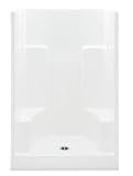Lasco 1603-SG-WH Shower 60x36x73 Smooth Wall White Fiberglass