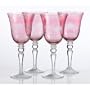Home Essentials Luster Cut Red Water Goblet