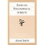 Essays on Philosophical Subjects (Glasgow Edition of the Works and Correspondence of Adam Smith)