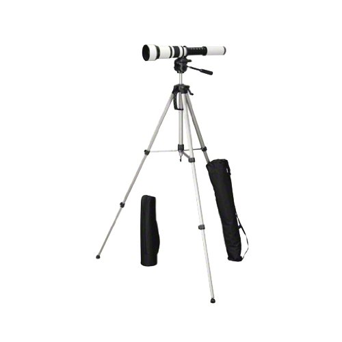 Walimex Pro 650-1300 mm 1:8-16 f&uuml;r Minolta AF/Sony und WT-3570 Kamerastativ