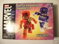 Marvel MiniMates Series 4 Battle Damaged Daredevil and Bullseye