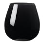 Artland Midnight Black Stemless Round, Set of 4