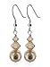 SCER354 Bronze Swarovski Pearls and Light Colorado title=