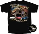 Chevy Camaro WILD HORSE POWER Adult Black T-shirt