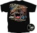 Chevy Camaro WILD HORSE POWER Adult Black T-shirt