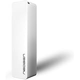 Soltech NeoGen STS-EX2600 2600mAh Ultra-Compact Portable Battery Power Bank Pack for S3/S4/Note 2/Note 3, Portable Charger, USB Battery, Rechargeable Battery Backup - Retail Packaging (Apple Adapters - 30 pin and Lightning, NOT Included) (White)