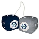 Seattle Mariners Fuzzy Dice
