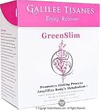 GALILEE TISANES Tea, GreenSlim, 2.27-Ounce