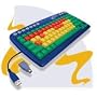 My First Keyboard By Califone Bright Color Coded Keys