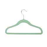 UPC 811434010103 product image for Honey-Can-Do Kids Velvet Touch Suit Hangers (60 Pack), Green | upcitemdb.com
