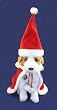 2-Piece Christmas Santa Claus Suit For Pet Dog Or Cat Size Medium #EX11439