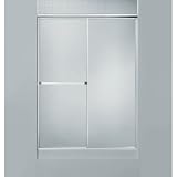 Sterling 660B/SP-46S Standard Shower Door 65H x 41 - 46W Hammered Glass (Special w/ 2 sets of jams