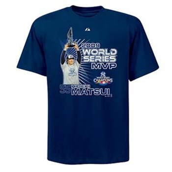 Hideki Matsui Yankees 2009 World Series MVP T-Shirt - XXL