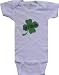 LUCK O' THE IRISH / SHAMROCK - Irish Designs - White Onesie / Baby T-shirt
