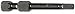 Power Bit, SAE, 1/4", Hex Power Drive, PK5