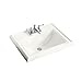 Read KOHLER Memoirs White Topmount Bath Sink 2241-1-0 Details KOHLER Memoirs White Topmount Bath Sink 2241-1-0