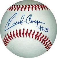 Buy Cecil Cooper autographed Baseball by No manufacturer