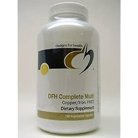 Designs For Health - DFH Complete Multi Copper/Iron Free 180 caps