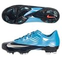Nike Talaria V Firm Ground Football Boots - Orn Blue/Metallic Silver/Obsidian - Kids