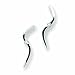 Sterling Silver White Ice .06ct. Diamond Earrings