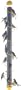 Bird Quest SBF5Y 36" Spiral Thistle Bird Feeder - Yellow