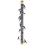 Bird Quest SBF5Y 36" Spiral Thistle Bird Feeder - Yellow
