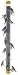 Bird Quest SBF5Y 36" Spiral Thistle Bird Feeder - Yellow