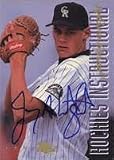 Jamey Wright, Asheville Tourists - Rockies Affiliate Autographed Card