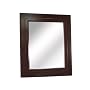 Elite Home Fashions Celebrity Collection Framed Beveled-Edge Glass Mirror, Espresso