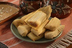 Del Real Foods Gourmet Pork Tamales In Red Sauce